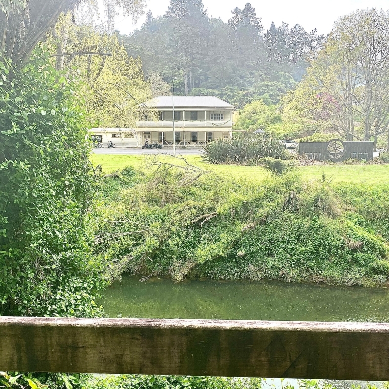 The historic Waikino Hotel